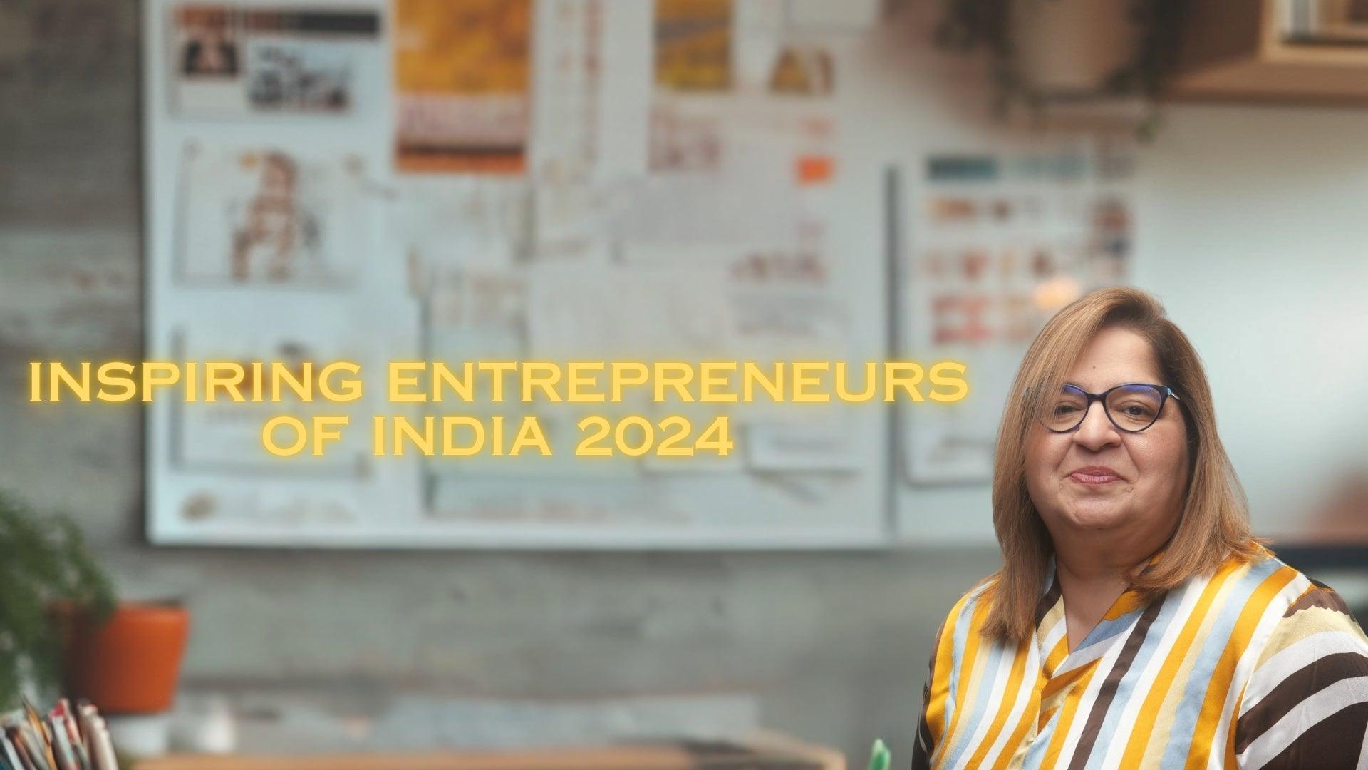 Inspiring Entrepreneurs of India 2024 Awardee -  A Story of Grit and Purpose
