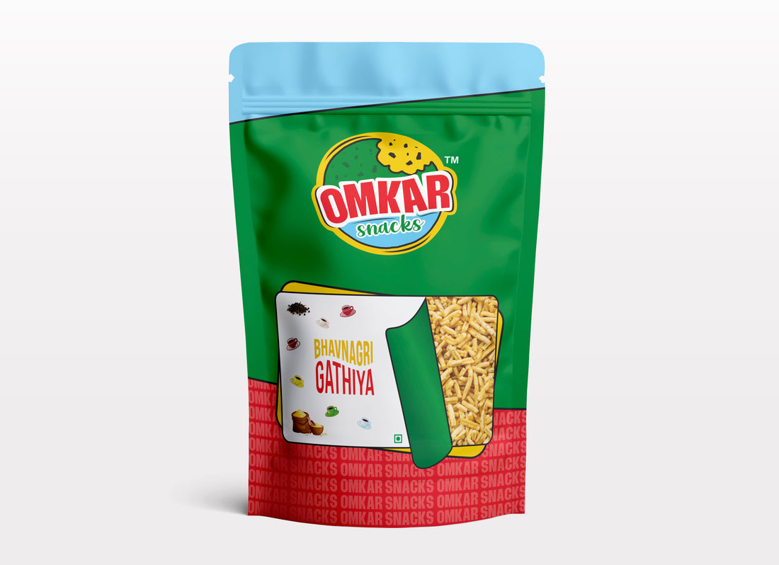 Bhavnagri Gathiya | 50% Less Oil Used