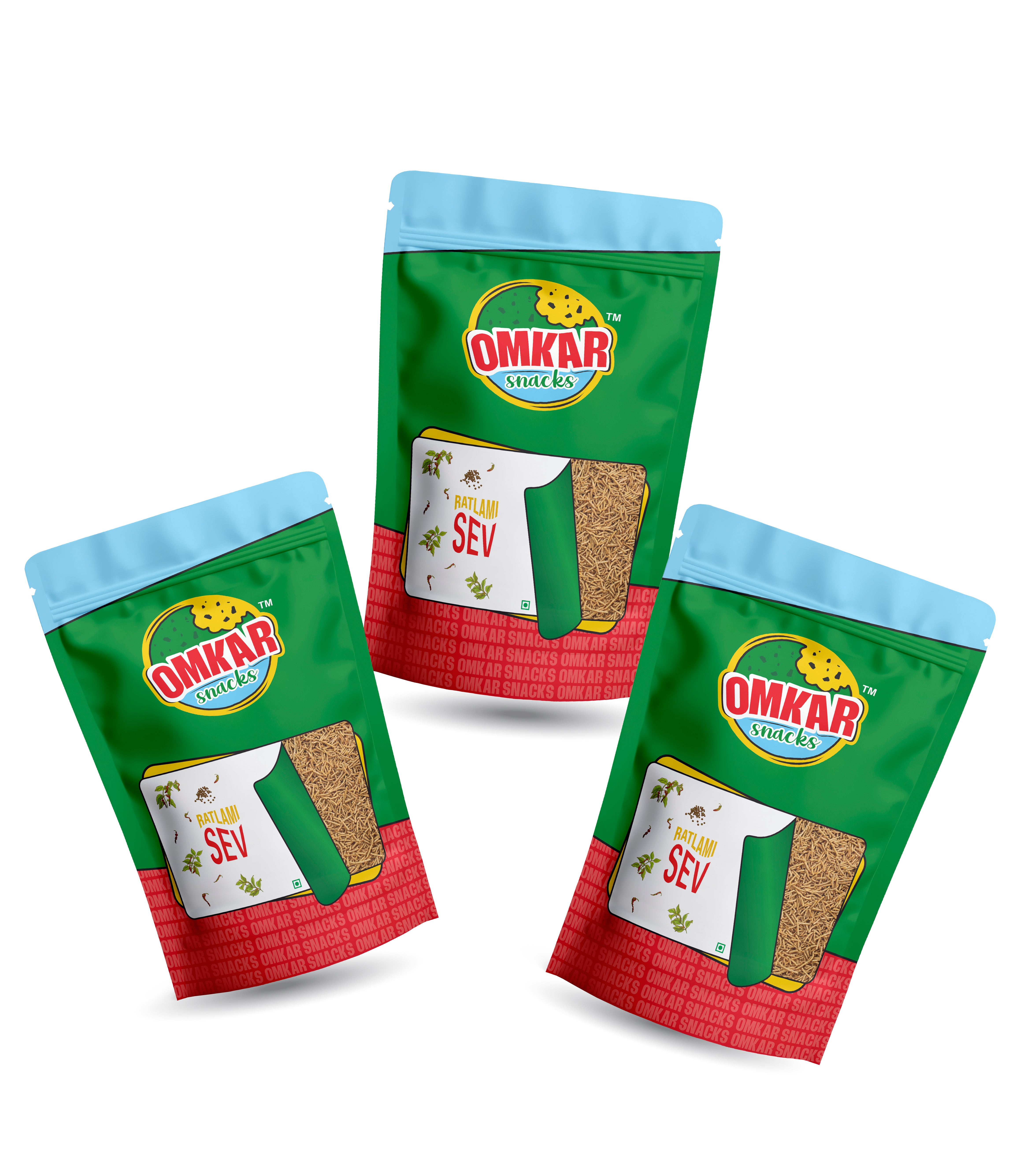 Omkar's  Ratlami Sev  I 50% LESS OIL