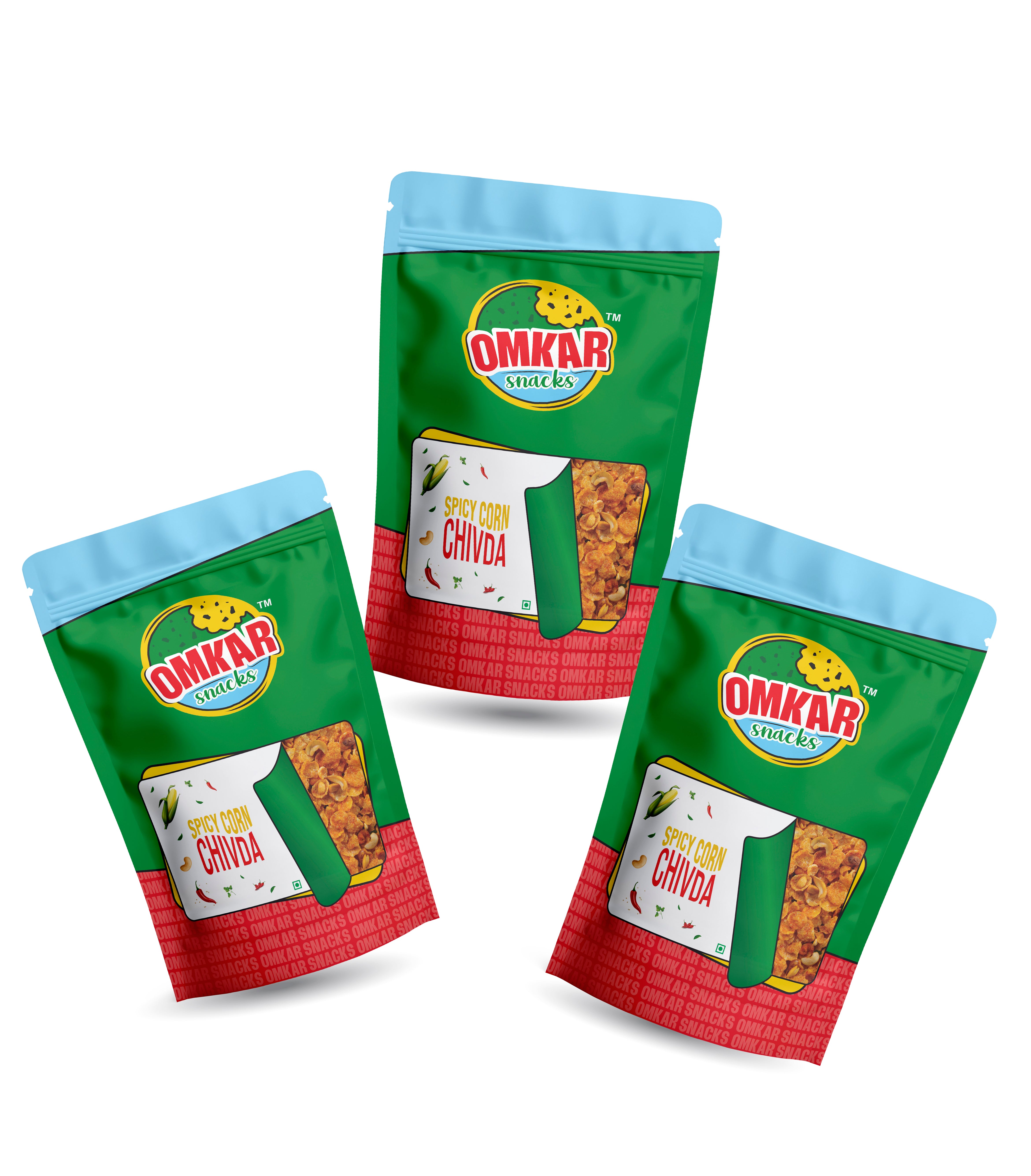 Spicy Corn Chivda  I 50% LESS OIL